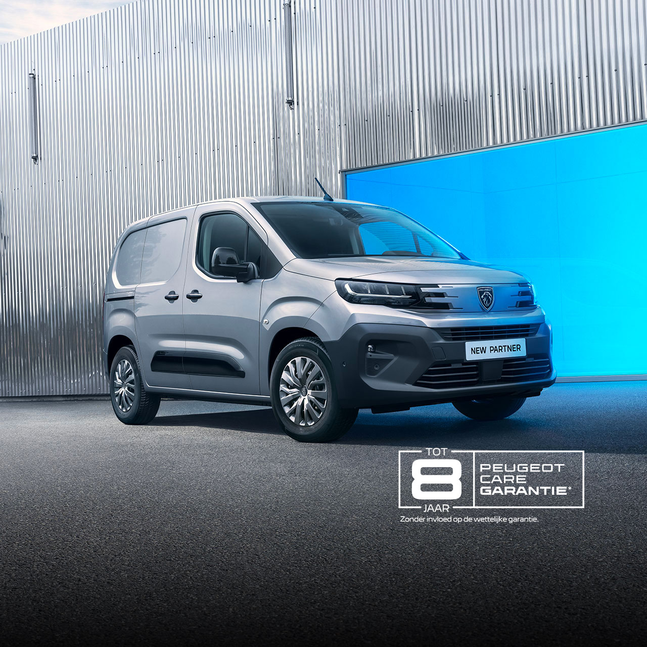 New PEUGEOT PARTNER front view