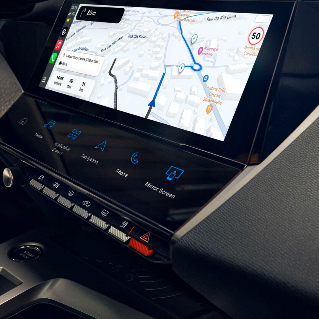 Écran tactile PEUGEOT