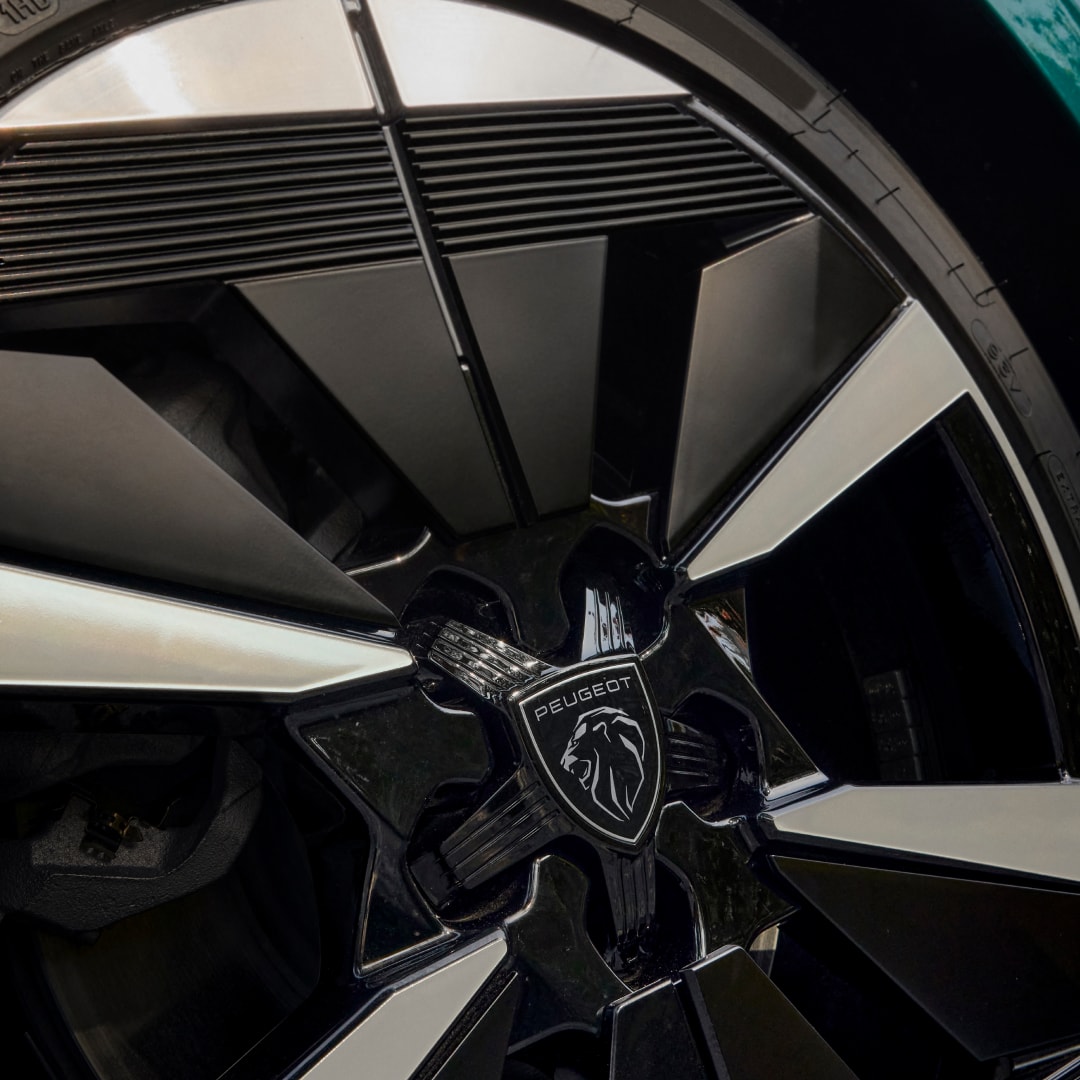 Nouvelle PEUGEOT E-308 vue arrière